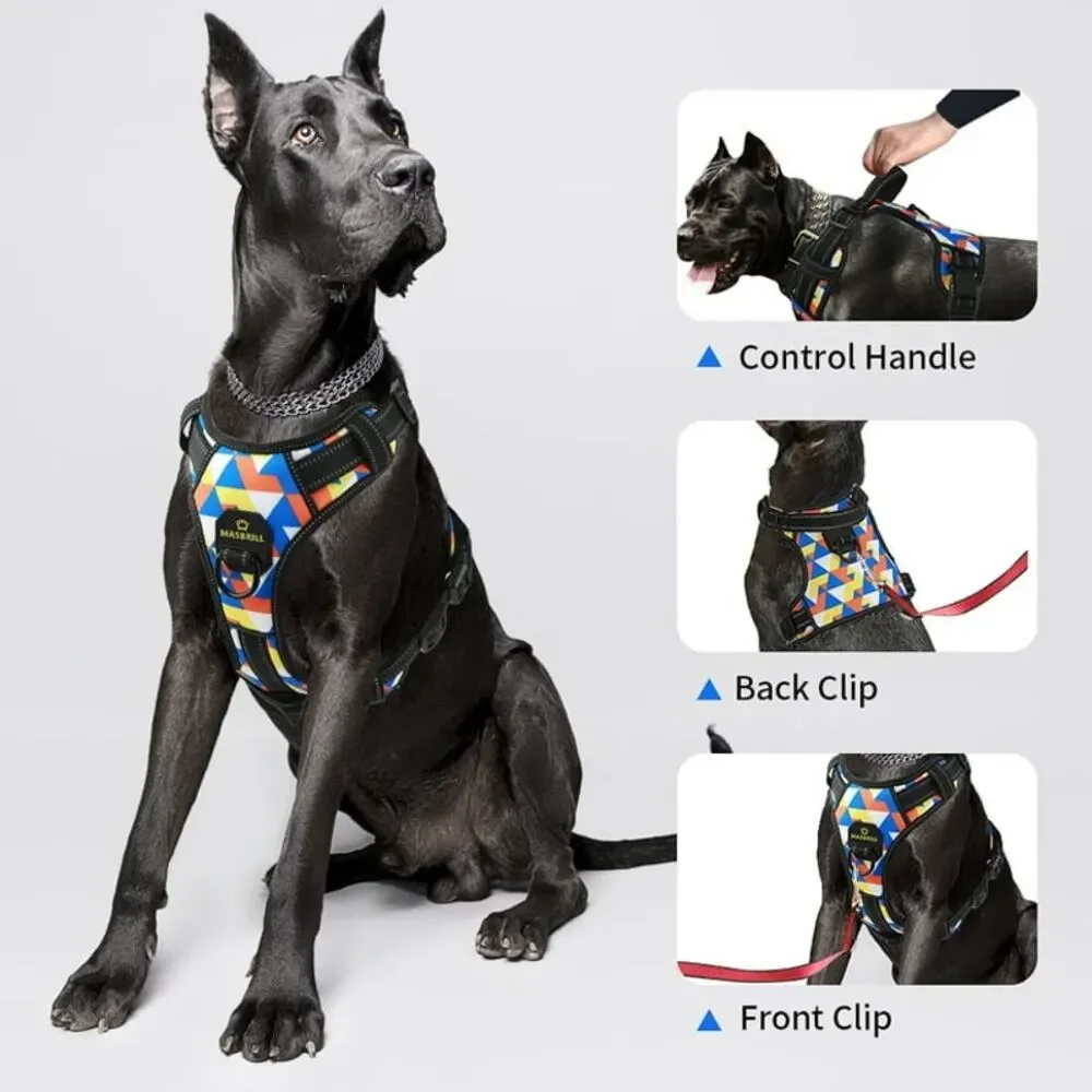 No Pull Dog Harness, Reflective Dog Vest Size Small